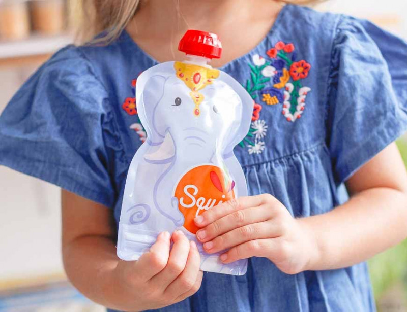 Ces gourdes de compotes ne sont pas jetables